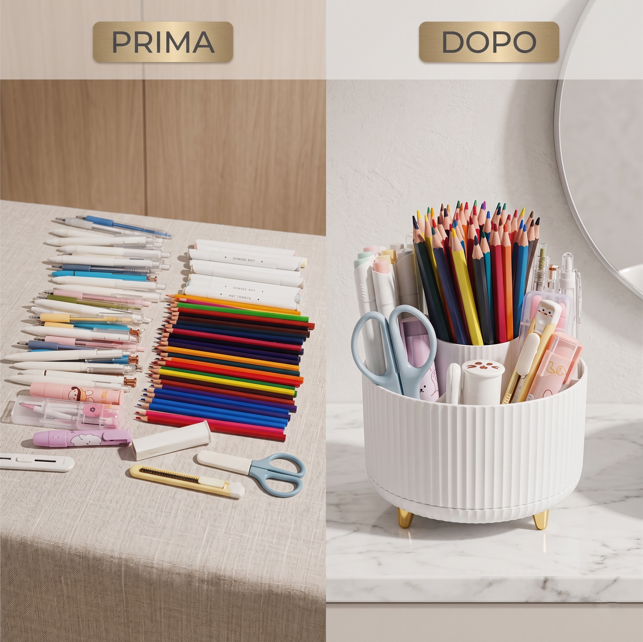 Rotating Makeup Organizer