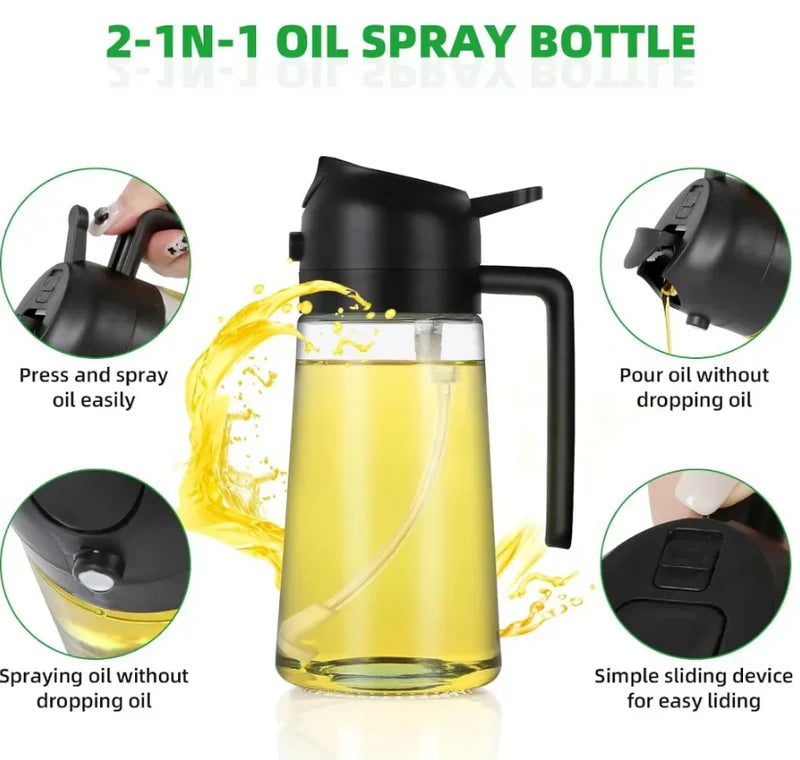 2in1 Kitchen Spray Oil Dispenser