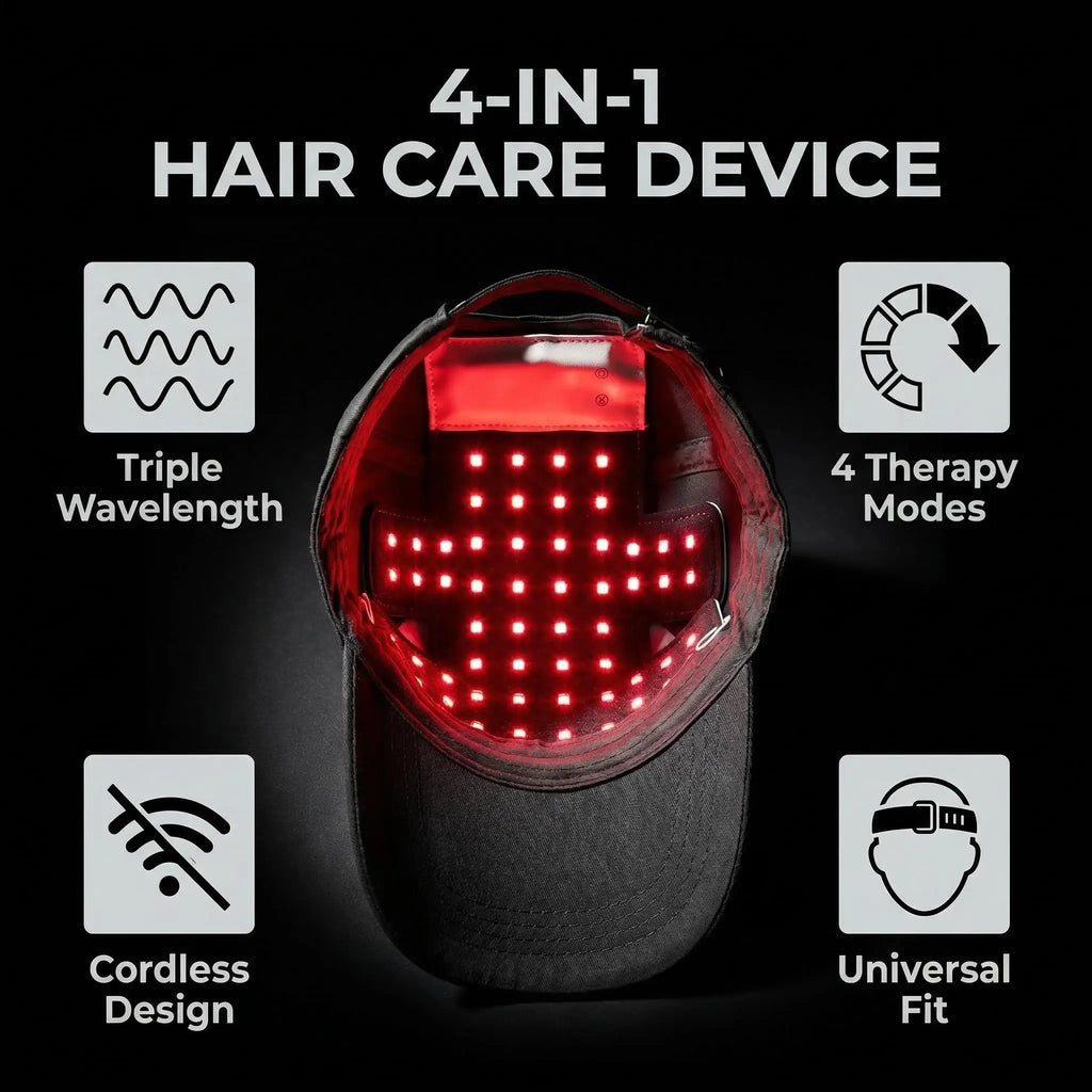 Red Light Therapy Regrowth Cap